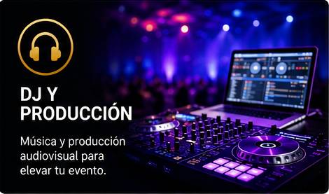 DJ y producción para eventos