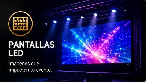Alquiler de pantallas LED para eventos en Lima